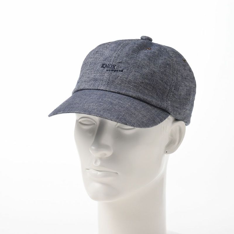 ノックスのキャップ Linen Mix Cap（リネンミックス キャップ）KX3L001 ネイビー