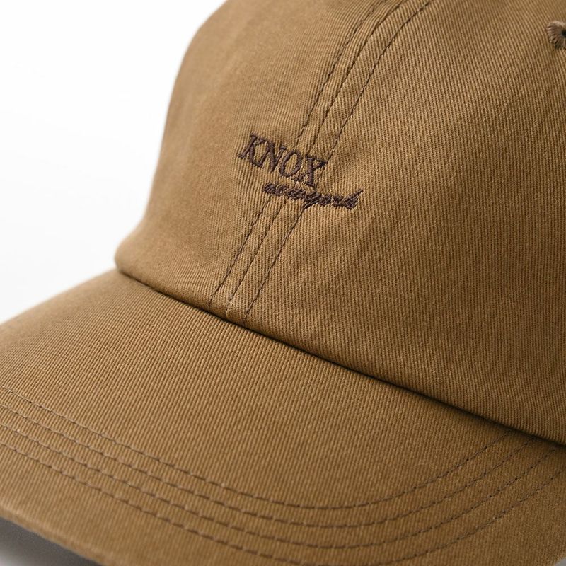 ノックスのキャップ Cotton Cap（コットンキャップ）KX3L002 キャメル