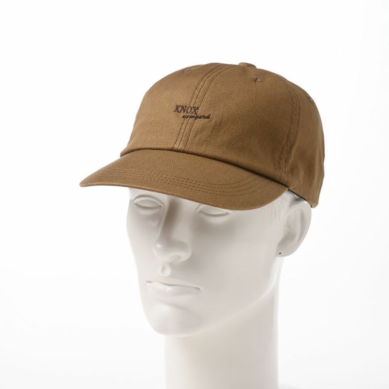 ノックスのキャップ Cotton Cap（コットンキャップ）KX3L002 キャメル