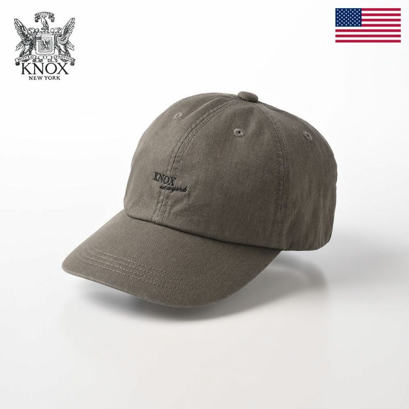 ノックスのキャップ Cotton Cap（コットンキャップ）KX3L002 グレー