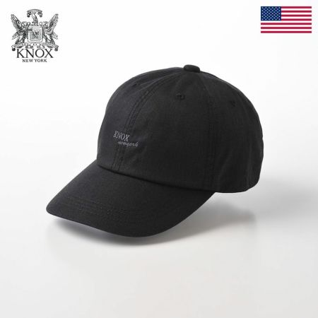 ノックスのキャップ Cotton Cap（コットンキャップ）KX3L002 ブラック