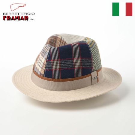 フラマーの布帛ソフトハット Linen Multi Color Hat（リネン マルチカラーハット） FR057