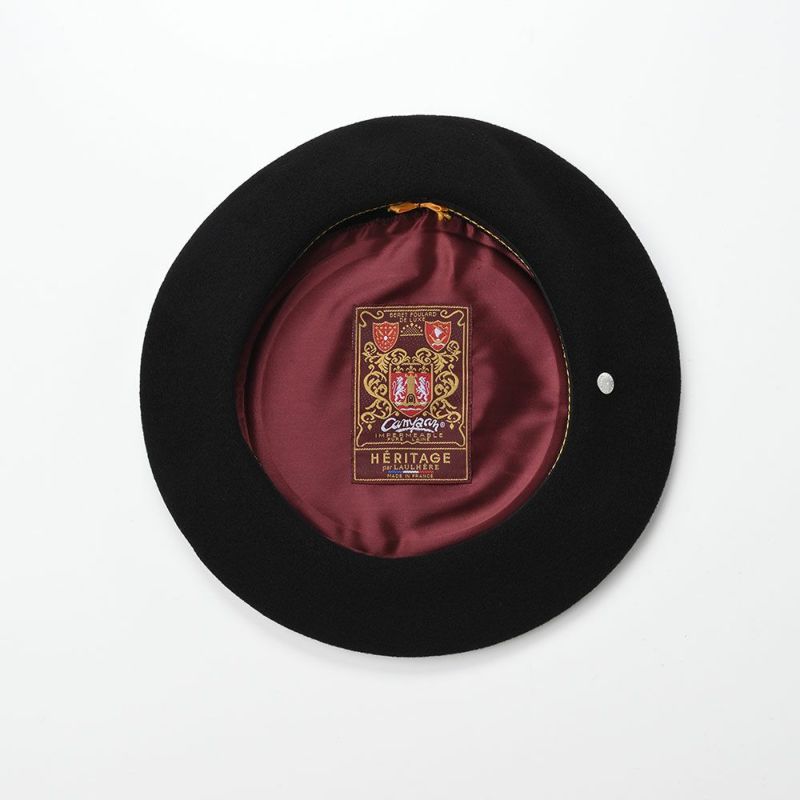 ロレールのベレー帽 CAMPAN WL（カンパン ウール）11inch ブラック
