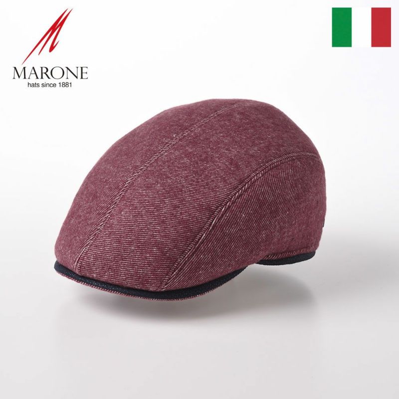 帽子 ハンチング MARONE（マローネ） Quattro Colori（クアトロ コローリ）BT927 ローズ
