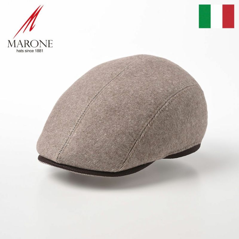 帽子 ハンチング MARONE（マローネ） Quattro Colori（クアトロ コローリ）BT927 ベージュ