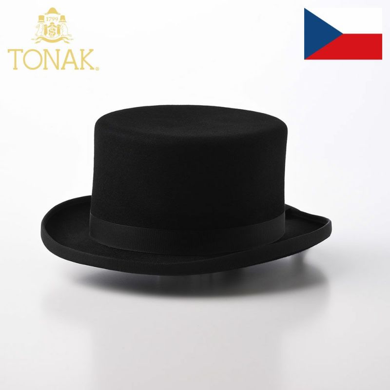 帽子 フェルトハット TONAK（トナック） EMPEREUR（アンプルール）ブラック