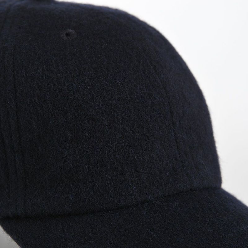 ラコステのキャップ SIDE LOGO WOOL CAP（サイドロゴ ウールキャップ） L1163 ネイビー