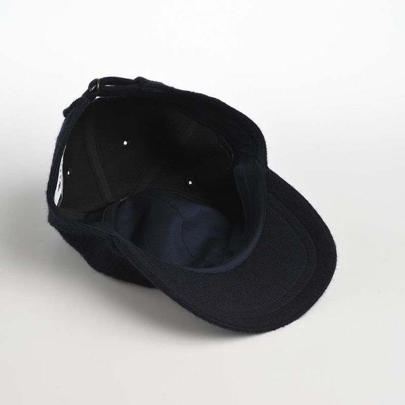 ラコステのキャップ SIDE LOGO WOOL CAP（サイドロゴ ウールキャップ） L1163 ネイビー