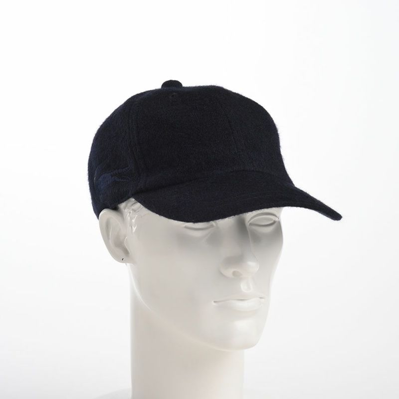 ラコステのキャップ SIDE LOGO WOOL CAP（サイドロゴ ウールキャップ） L1163 ネイビー