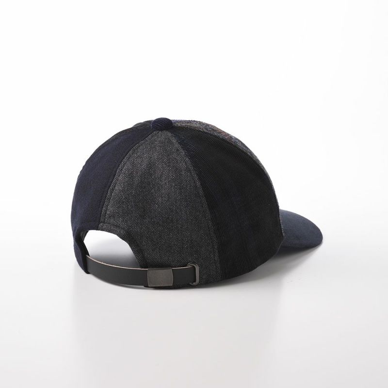 ステットソンのキャップ PATCHWORK CAP（パッチワークキャップ）SE611 ネイビー