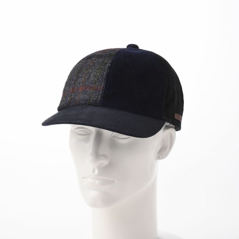 ステットソンのキャップ PATCHWORK CAP（パッチワークキャップ）SE611 ネイビー