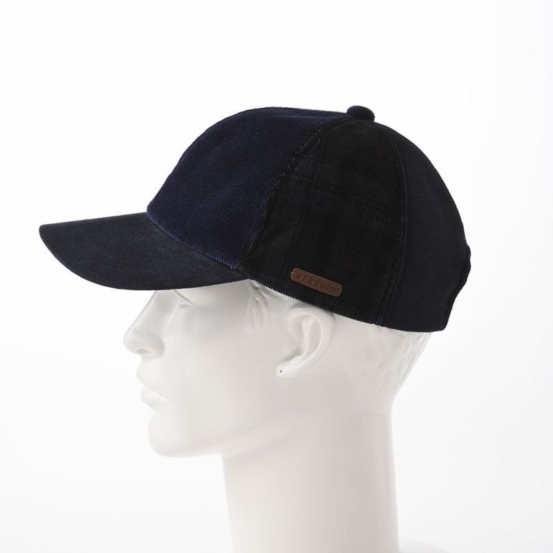 ステットソンのキャップ PATCHWORK CAP（パッチワークキャップ）SE611 ネイビー