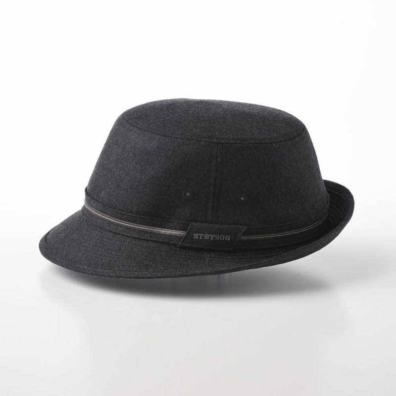 ステットソンの布帛ソフトハット WOOL ALPEN HAT（ウールアルペンハット）SE124 グレー