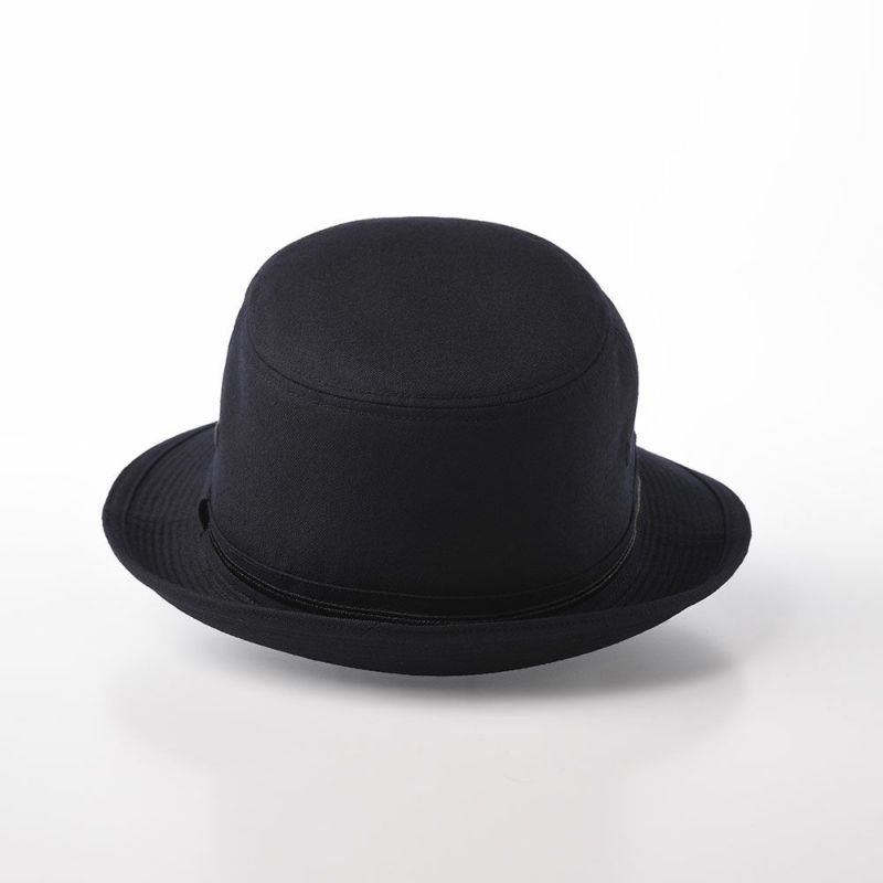 ステットソンの布帛ソフトハット WOOL ALPEN HAT（ウールアルペンハット）SE124 ネイビー