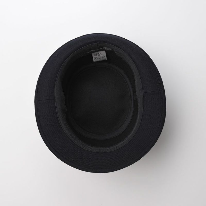 ステットソンの布帛ソフトハット WOOL ALPEN HAT（ウールアルペンハット）SE124 ネイビー