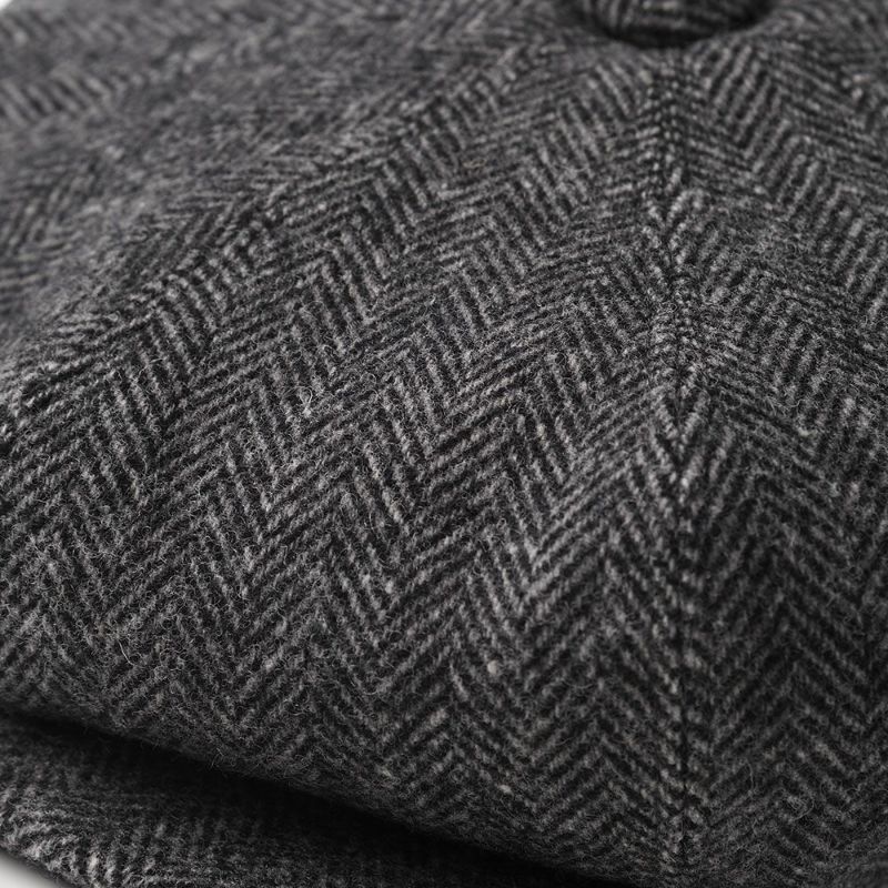 ステットソンのキャスケット WOOL RICH BIG CAS（ウールリッチ ビッグキャス）SE614 ライトグレー