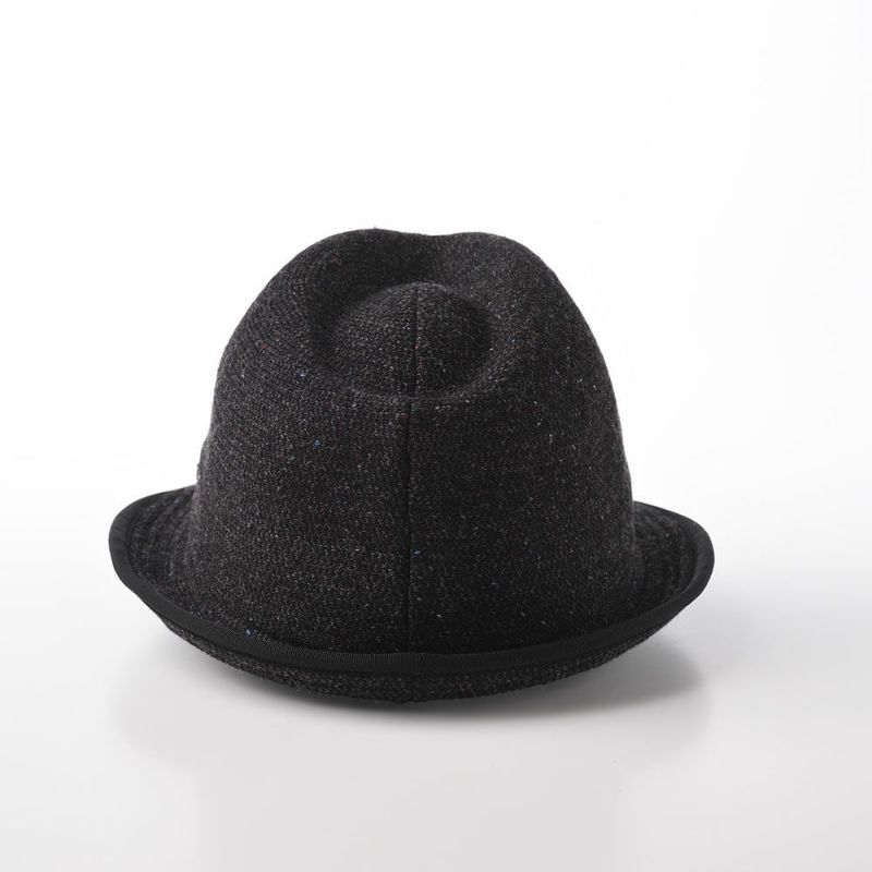 ステットソンの布帛ソフトハット KNIT MANISH HAT（ニットマニッシュハット）SE420 ブラック