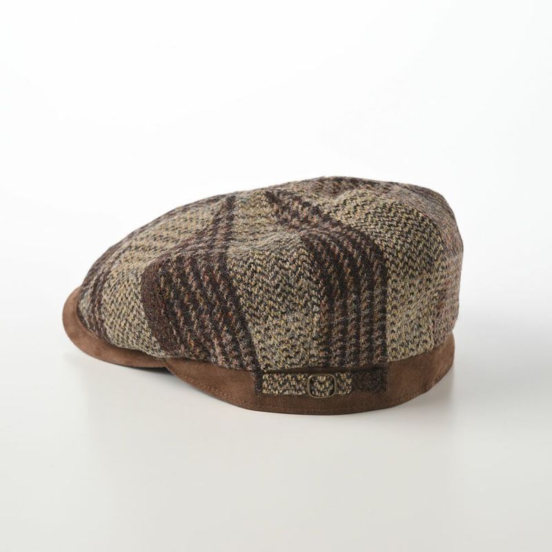 ステルコフスキーのキャスケット Pullus Harris Tweed（プルルス ハリスツイード） ブラウン