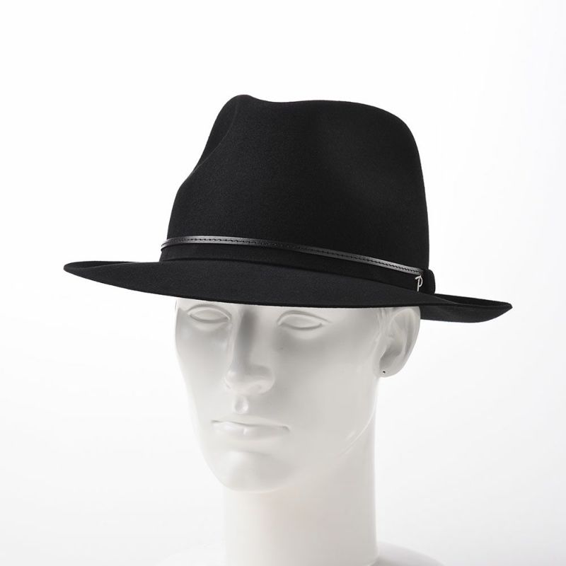 パニッツァのフェルトハット ISERNIA DANDY（イゼルニア ダンディ）ブラック