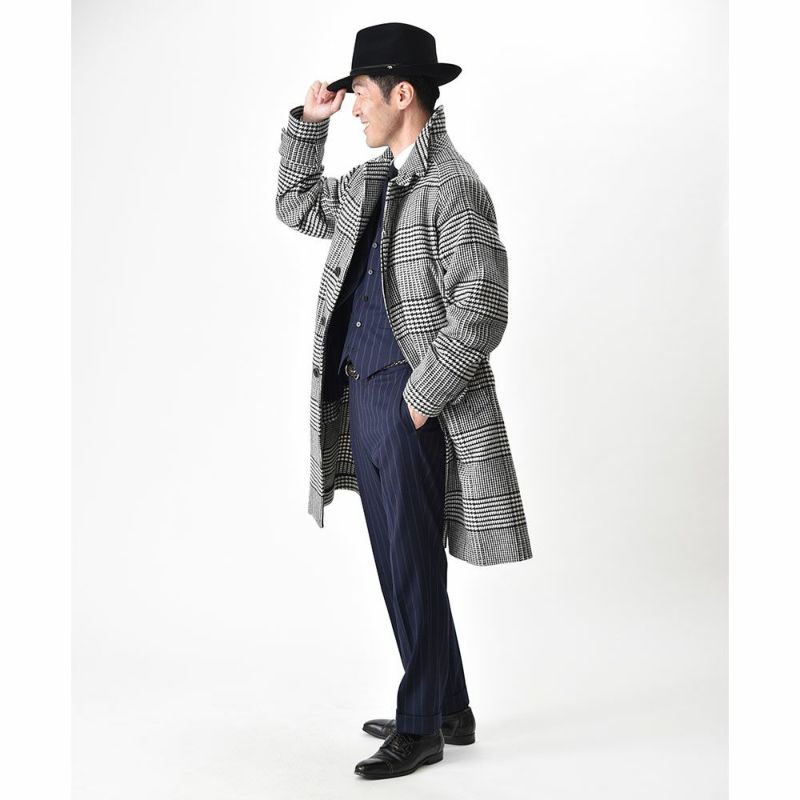 パニッツァのフェルトハット ISERNIA DANDY（イゼルニア ダンディ）ブラック