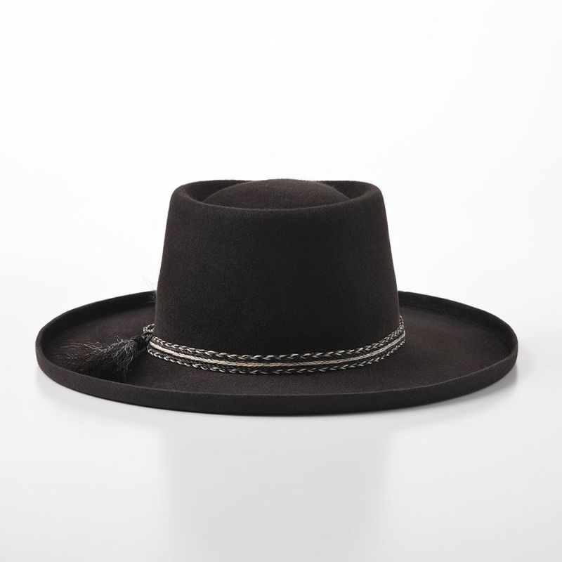 ウエスタンハット カナダ製　ビンテージ　ブラウン　美品 ステットソン フェルトハット HORSE HAIR SANTA FE（ホース