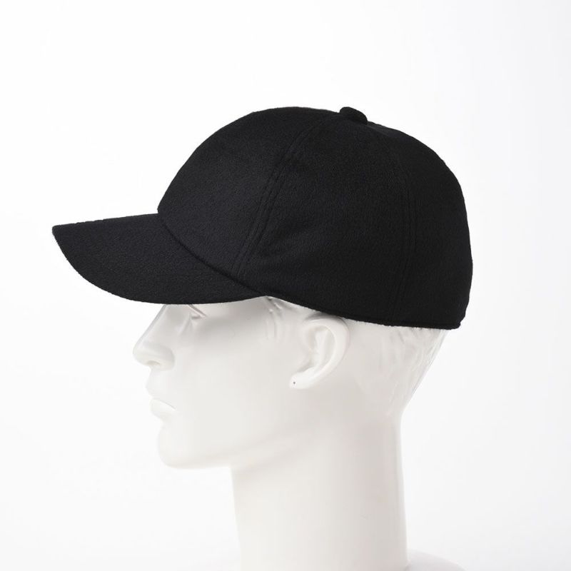 ステットソンのキャップ CASHMERE CAP（カシミヤ キャップ）SE635 ブラック