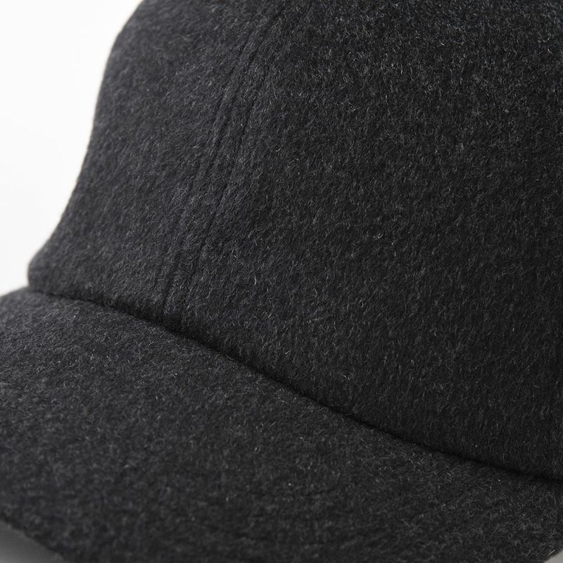 ステットソンのキャップ CASHMERE CAP（カシミヤ キャップ）SE635 チャコールグレー