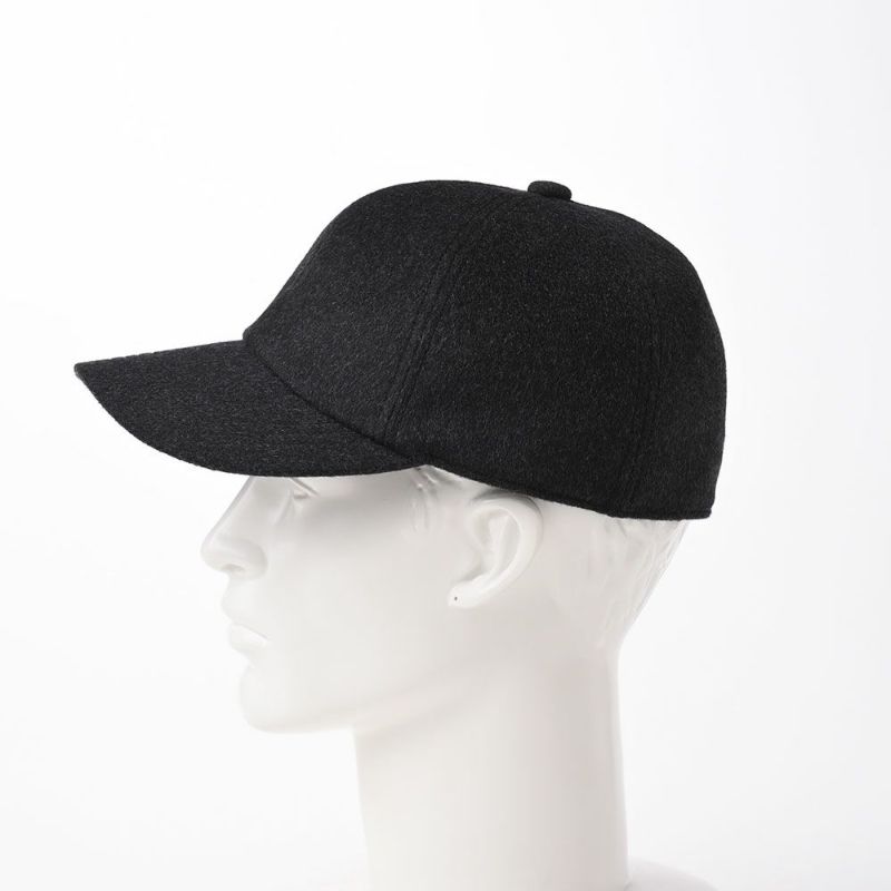 ステットソンのキャップ CASHMERE CAP（カシミヤ キャップ）SE635 チャコールグレー