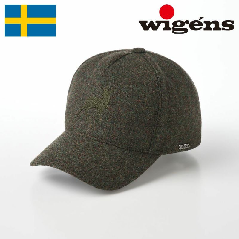 帽子 ベースボールキャップ Wigens（ヴィゲーンズ） Baseball Cap（ベースボールキャップ）W120447 オリーブ