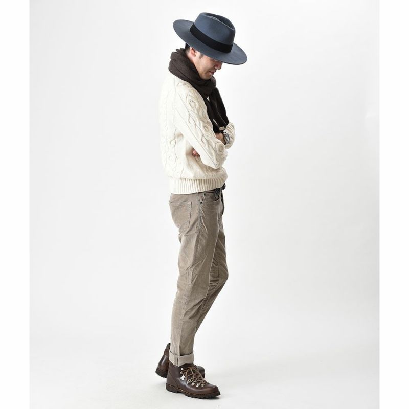 ビガリのフェルトハット ARTHUR（アーサー）ブルーストーン