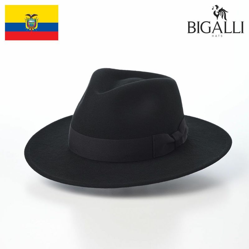 ビガリのフェルトハット ARTHUR（アーサー）ブラック