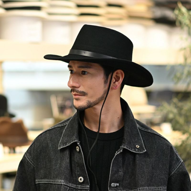 ビガリのウエスタンハット TRIBU（トリブ）ブラック