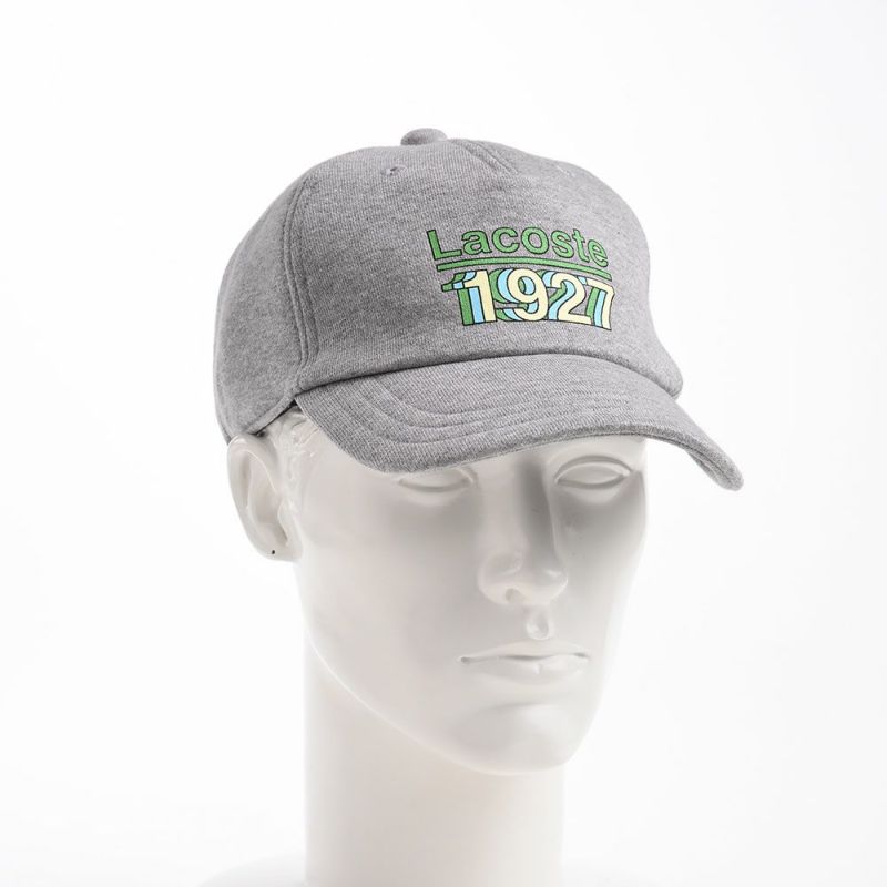 ラコステのキャップ 1927 LOGO CAP（1927 ロゴキャップ） L1202 グレー