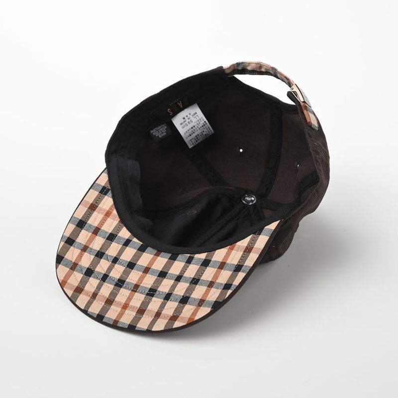 ダックスのキャップ Cotton Cap（コットン キャップ） D3638 ブラウン