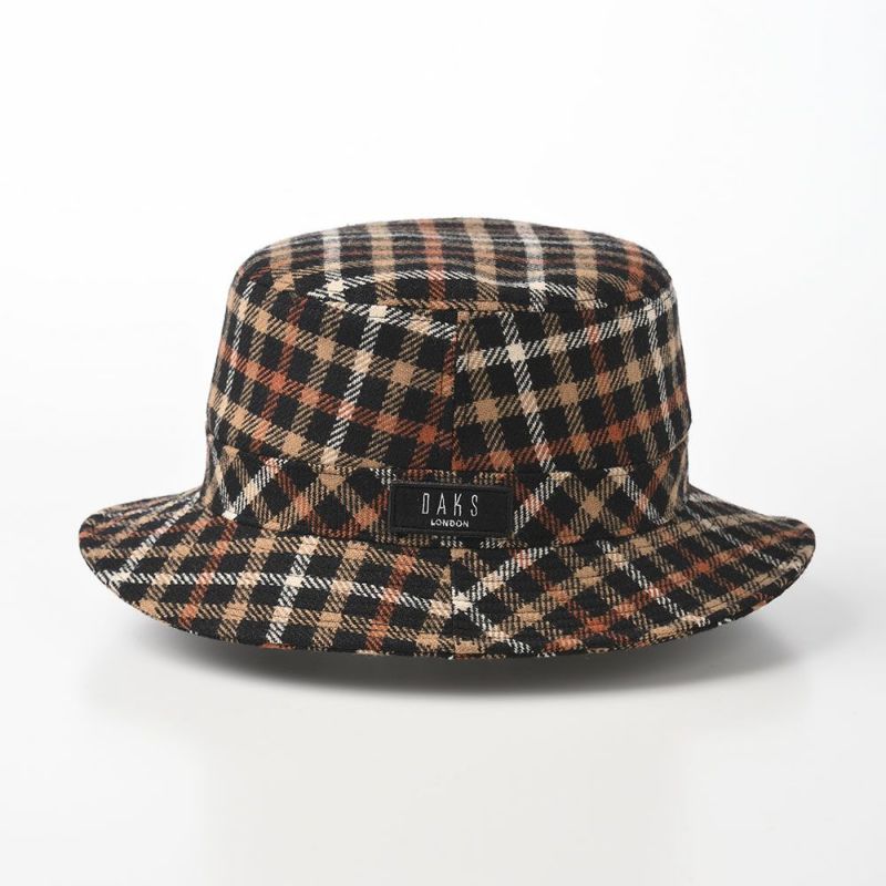 ダックスのサファリハット Safari Wool Tartan（サファリ ウールタータン） D3841 ブラック