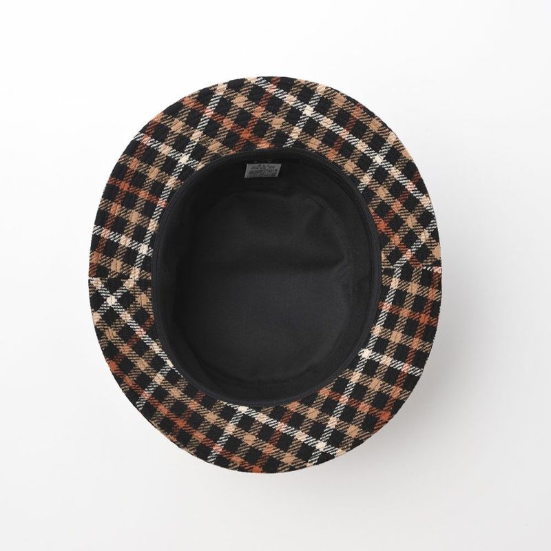 ダックスのサファリハット Safari Wool Tartan（サファリ ウールタータン） D3841 ブラック