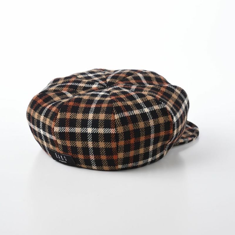 ダックスのキャスケット Casket Wool Tartan（キャスケット ウールタータン） D3842 ブラック