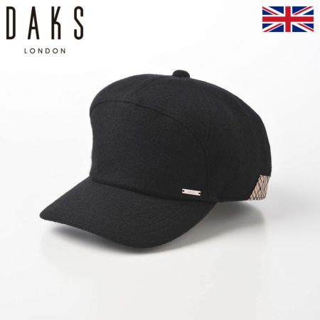 ダックスのキャップ野球帽 Cap Wool Melange（キャップ ウールメランジ） D3854 ブラック
