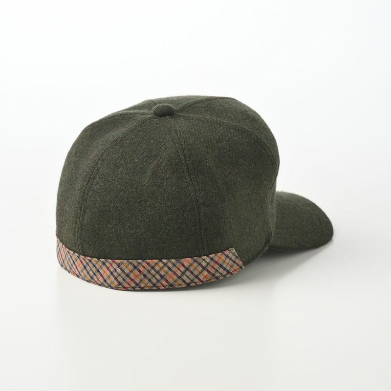 ダックスのキャップ Cap Wool Melange（キャップ ウールメランジ） D3854 カーキ