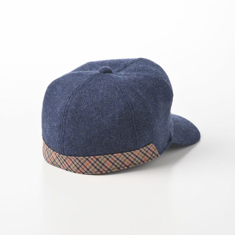 ダックスのキャップ Cap Wool Melange（キャップ ウールメランジ） D3854 ネイビー