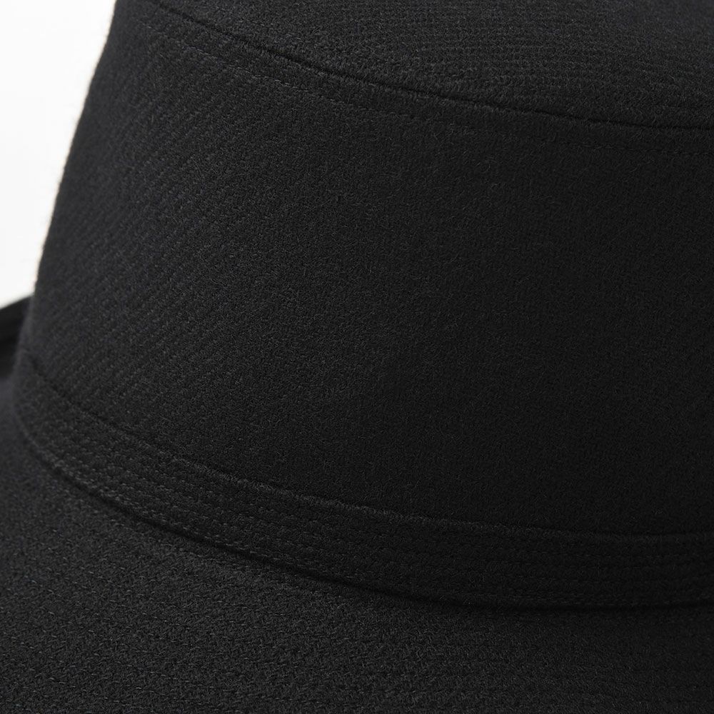 ダックスのソフトハット Alpen Wool Melange（アルペン ウールメランジ） D3856 ブラック