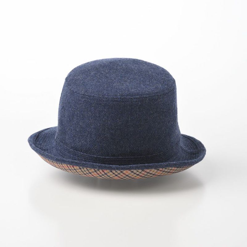 ダックスのソフトハット Alpen Wool Melange（アルペン ウールメランジ） D3856 ネイビー