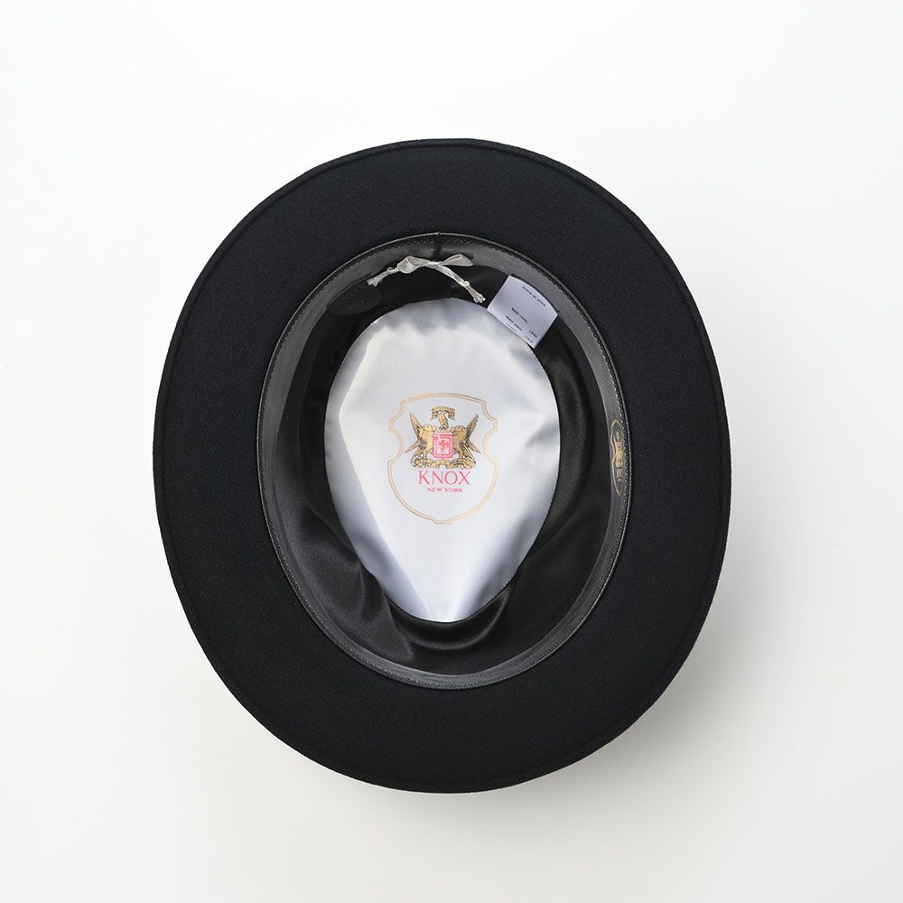 ノックスのフェルトハット Rabbit Fur Trilby Hat（ラビットファー トリルビーハット）KPK ネイビー
