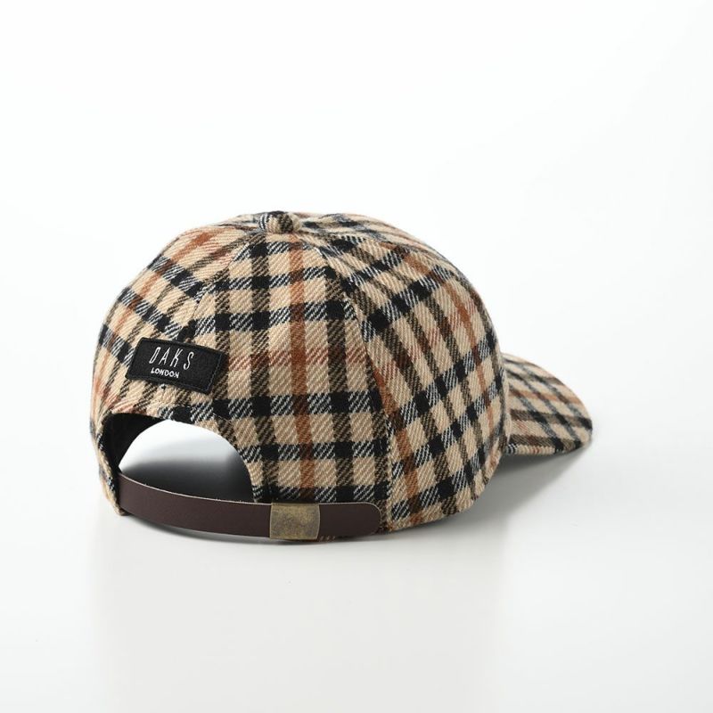 ダックスのキャップ Cap Wool Tartan（キャップ ウールタータン） D3840 ベージュ