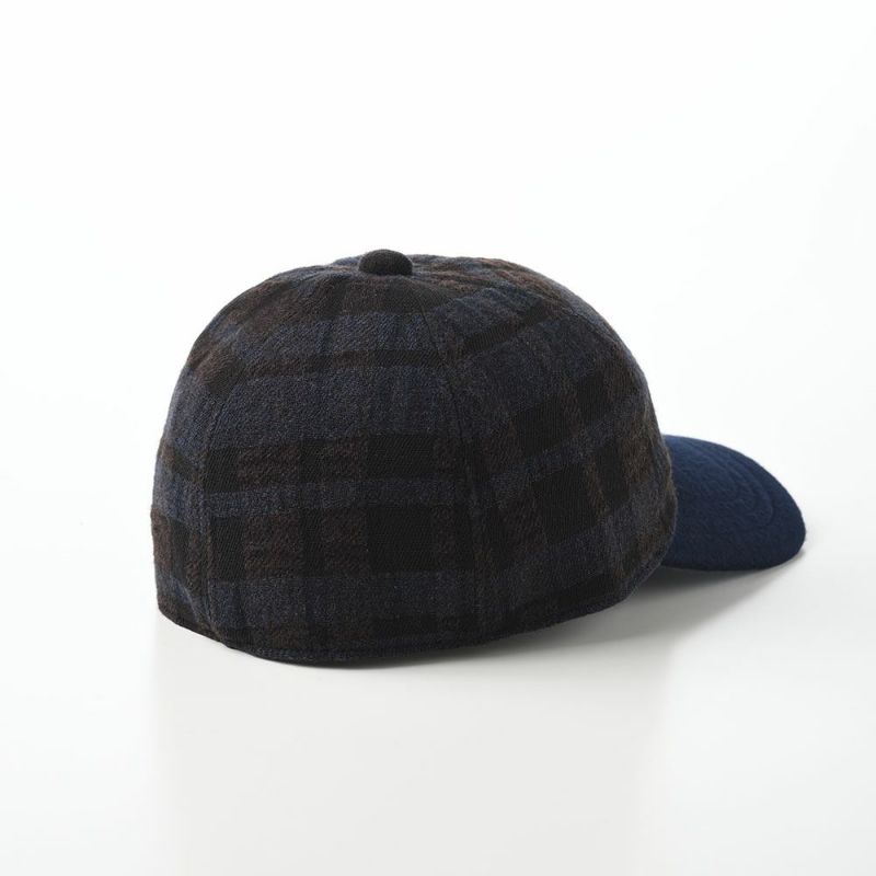 ダックスのキャップ Cap Shadow Check（キャップ シャドーチェック） D3857 ネイビー