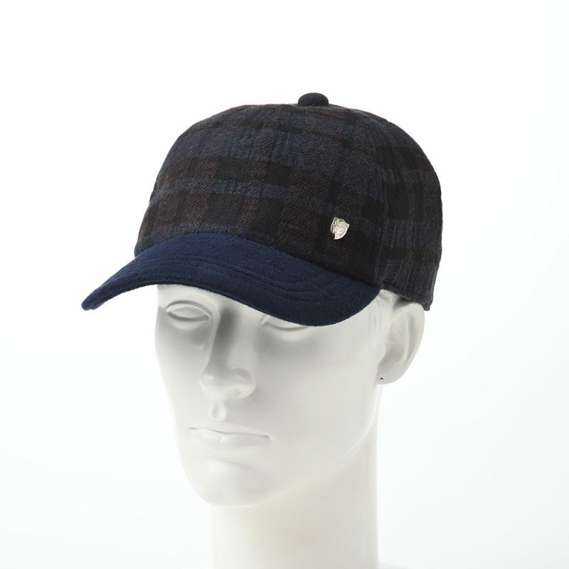 ダックスのキャップ Cap Shadow Check（キャップ シャドーチェック） D3857 ネイビー