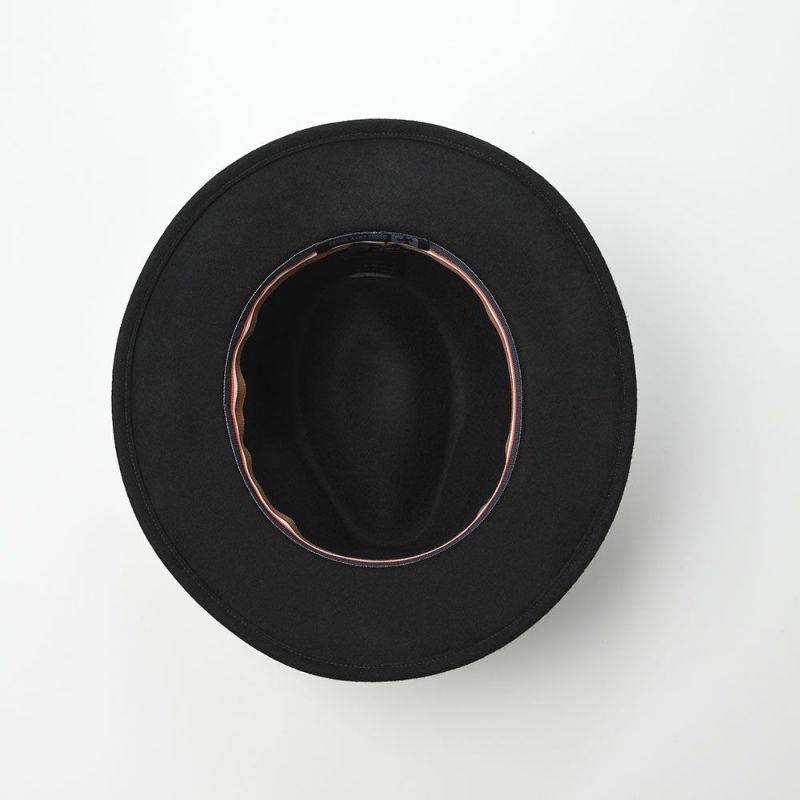 ハイランドクロスのフェルトハット Malcolm Wool Hat 001（マルコム ウールハット） ブラック