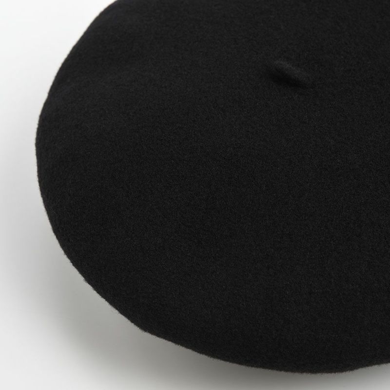 ロレールのベレー帽 ROSA WL（ローザ ウール）ブラック