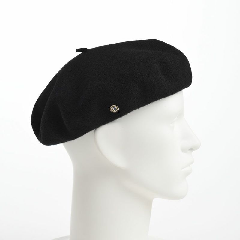 ロレールのベレー帽 ROSA WL（ローザ ウール）ブラック