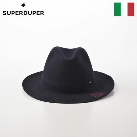 美品】SUPER DUPER/スーパードゥーパー イタリア製ハンドメイドハット